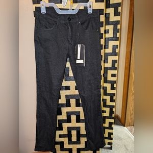 Six Lincoln Slim Black Jeans